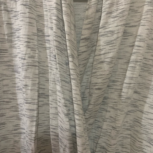 Grey Wrap Sweater - Medium - Picture 2 of 3